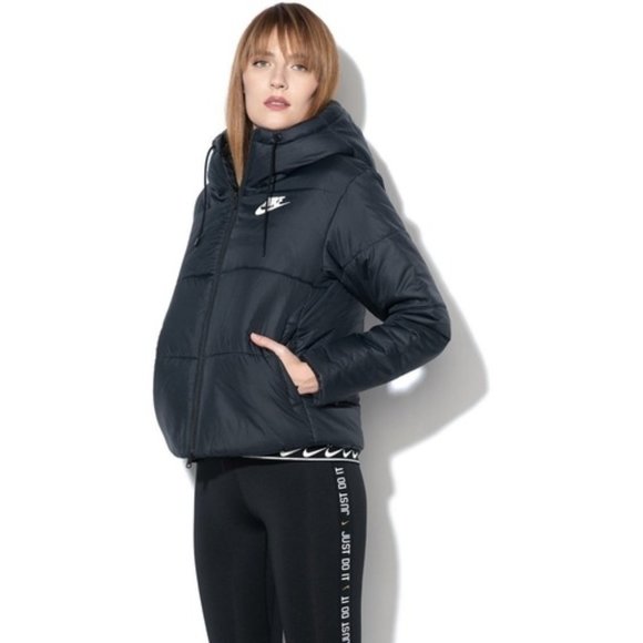 nike hooded coat